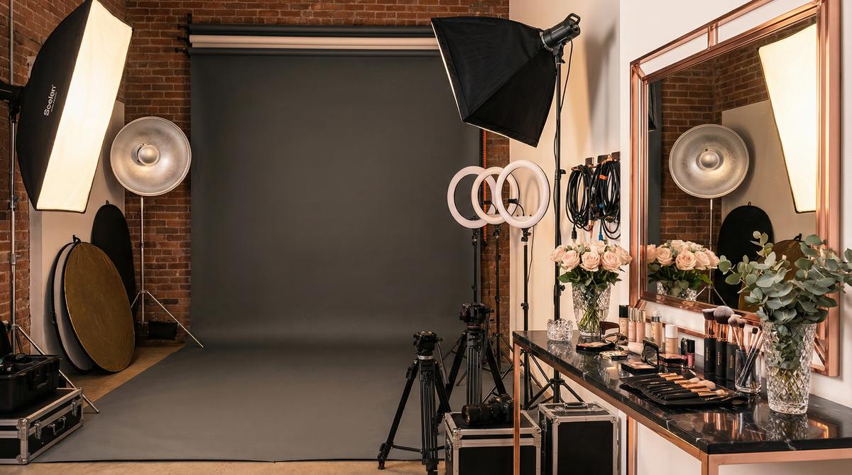 精神小妹传媒写真棚拍传媒教程灯光构图技巧